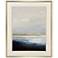 Misty I 42"W x 52"H Contemporary Framed Art