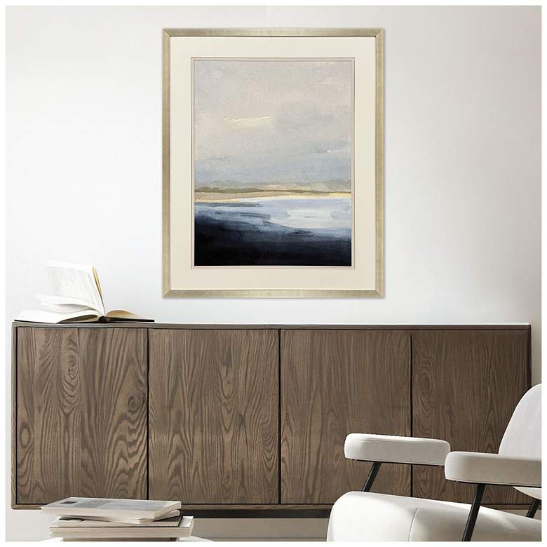 Image 4 Misty I 42"W x 52"H Contemporary Framed Art more views