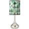 Misty Morning Giclee Modern Droplet Table Lamp