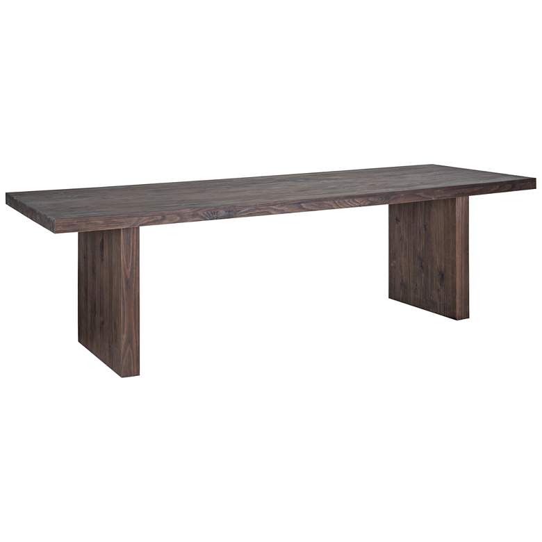 Image 1 Mitchell Espresso Wood Rectangular Dining Table