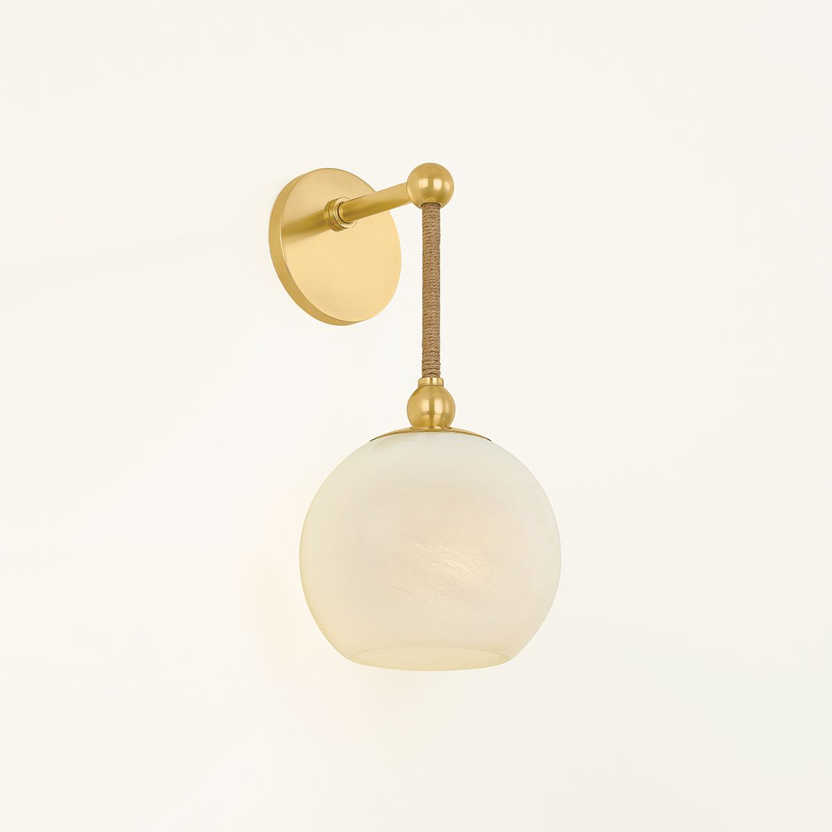 Mitzi Abbie Wall Sconce 7.25" in Aged Brass