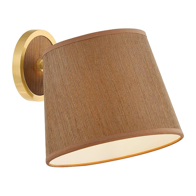 Image 2 Mitzi Abeni Wall Sconce 8.75" in Aged Brass