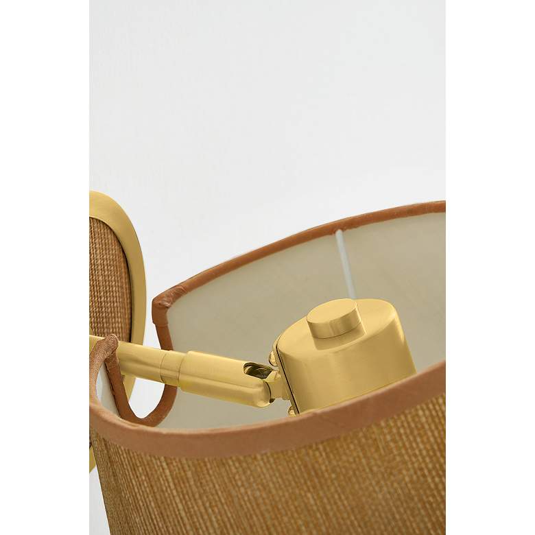 Image 5 Mitzi Abeni Wall Sconce 8.75" in Aged Brass more views