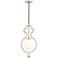 Mitzi Abigail 9 3/4" Wide Aged Brass LED Mini Pendant