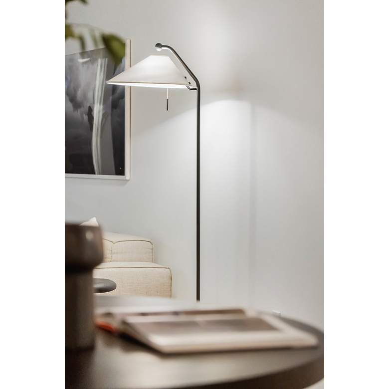 Image 7 Mitzi Aisa Old Bronze Arc Floor Lamp more views