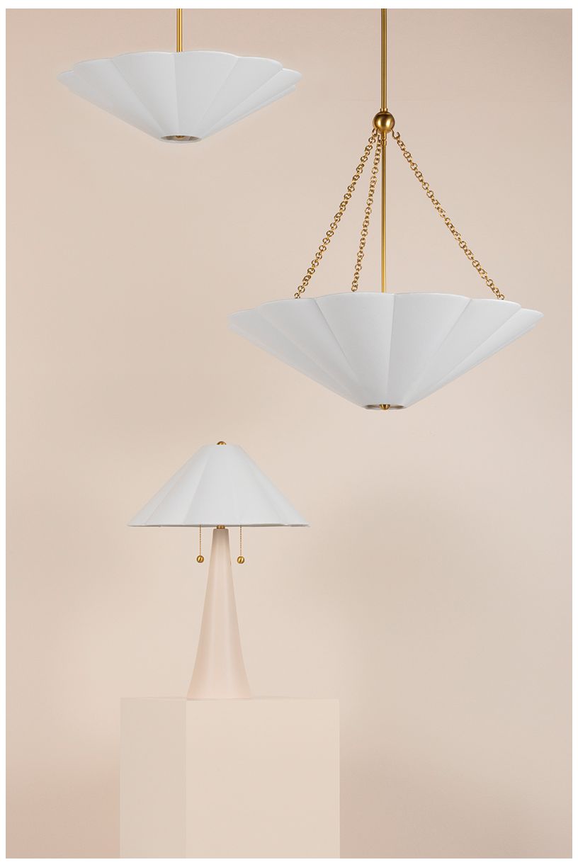 Image 2 Mitzi Alana 23" High Coastal Modern Ivory Ceramic Table Lamp more views