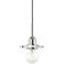 Mitzi Alexa 6" Wide Polished Nickel Mini Pendant Light