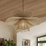 1_Mitzi Amanda Chandelier 34" in Aged Brass