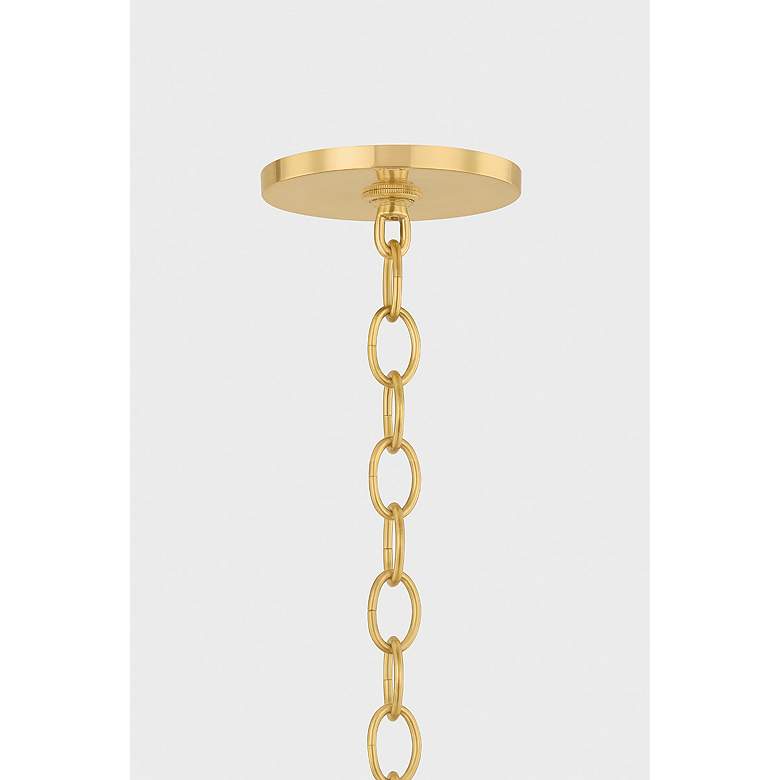 Image 4 Mitzi Ambra Pendant 15.75" in Aged Brass more views