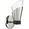 Mitzi Angie 9 3/4" High Polished Nickel LED Wall Sconce