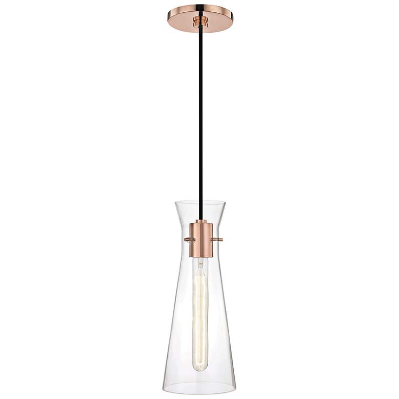 Image 2 Mitzi Anya 5 1/2" Wide Polished Copper Mini Pendant