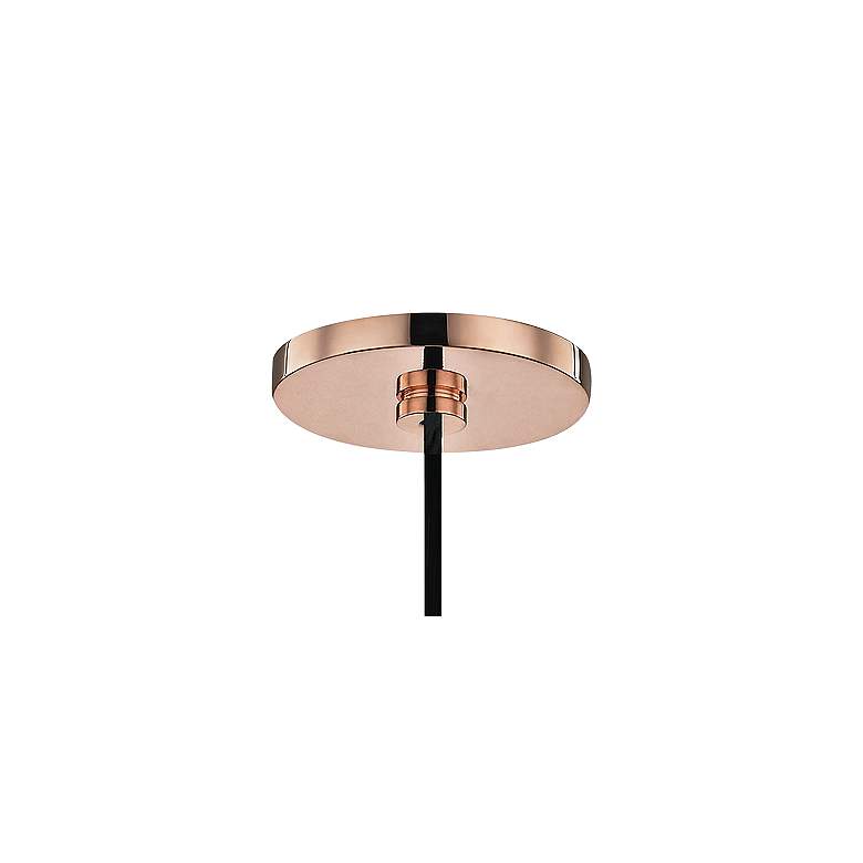 Image 4 Mitzi Anya 5 1/2" Wide Polished Copper Mini Pendant more views