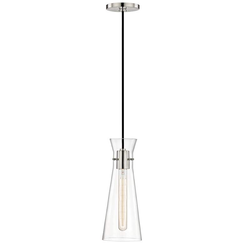 Image 2 Mitzi Anya 5 1/2" Wide Polished Nickel Mini Pendant