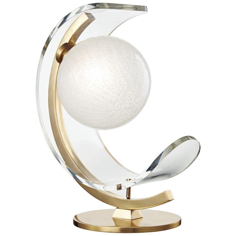 Image 1 Mitzi Arden 15" High Aged Brass LED Accent Table Lamp