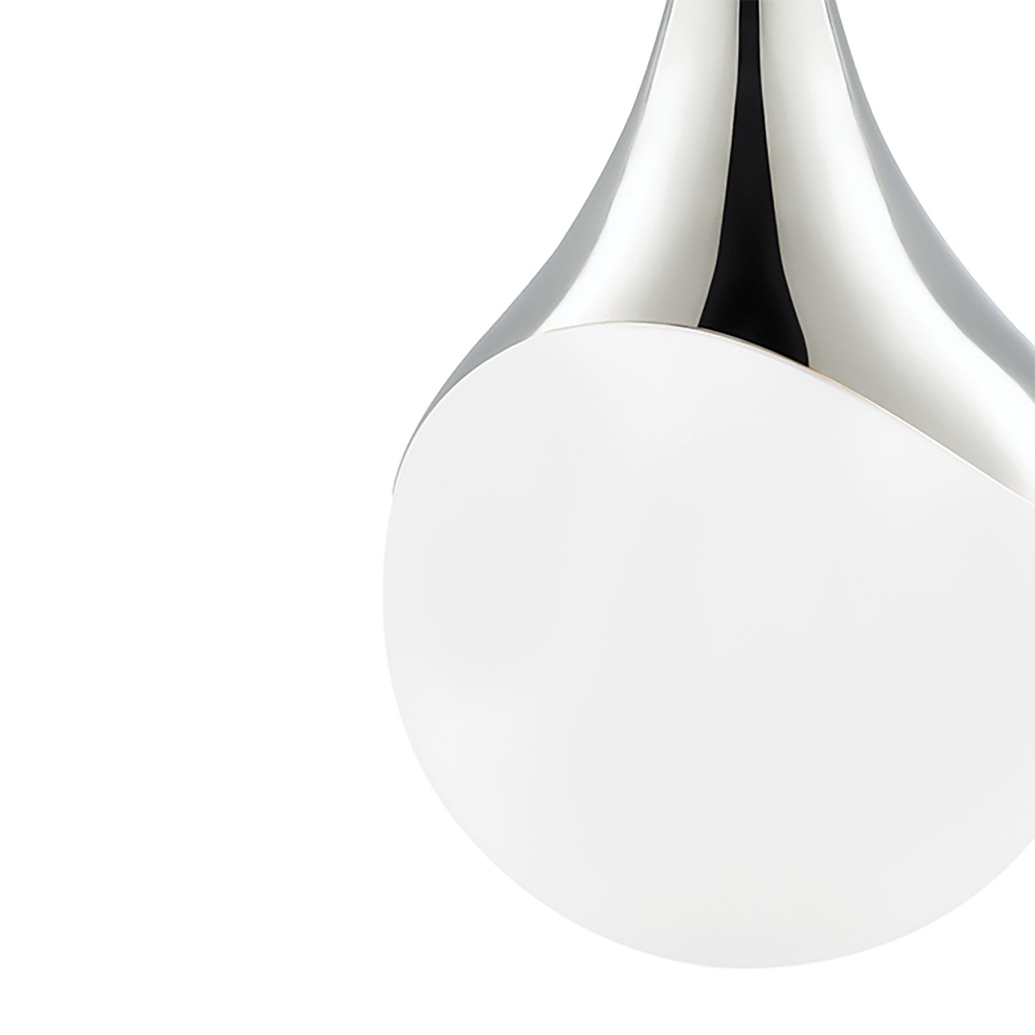 Image 2 Mitzi Ariana 10 1/2"W Polished Nickel Teardrop Mini Pendant more views