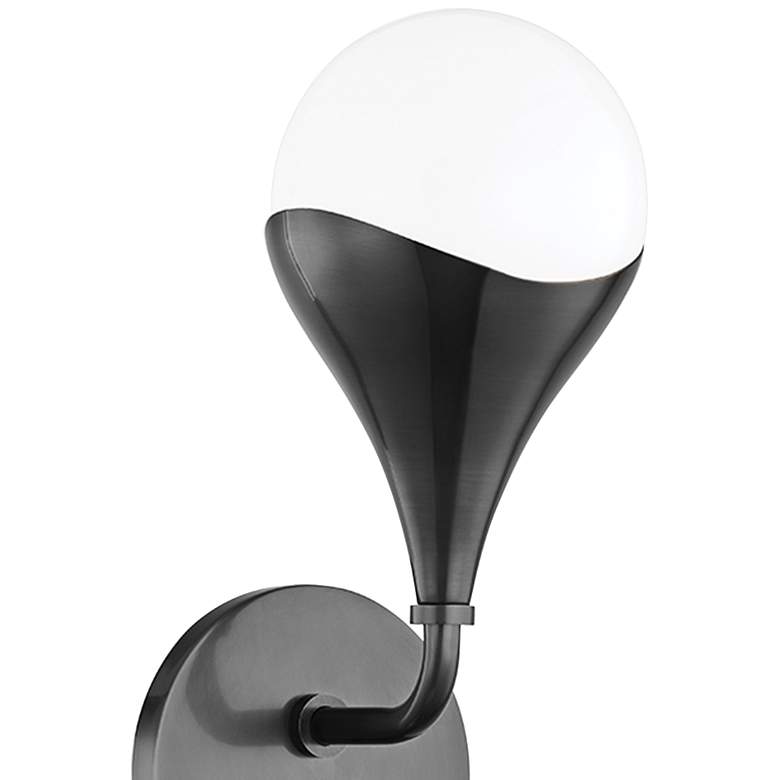 Image 2 Mitzi Ariana 18 1/2" High 2-Light Old Bronze LED Wall Sconce more views