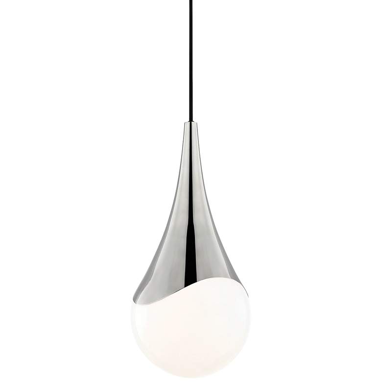 Image 2 Mitzi Ariana 7 1/2" Wide Polished Nickel Mini Pendant Light
