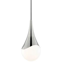 Mitzi Ariana 7 1/2" Wide Polished Nickel Mini Pendant Light