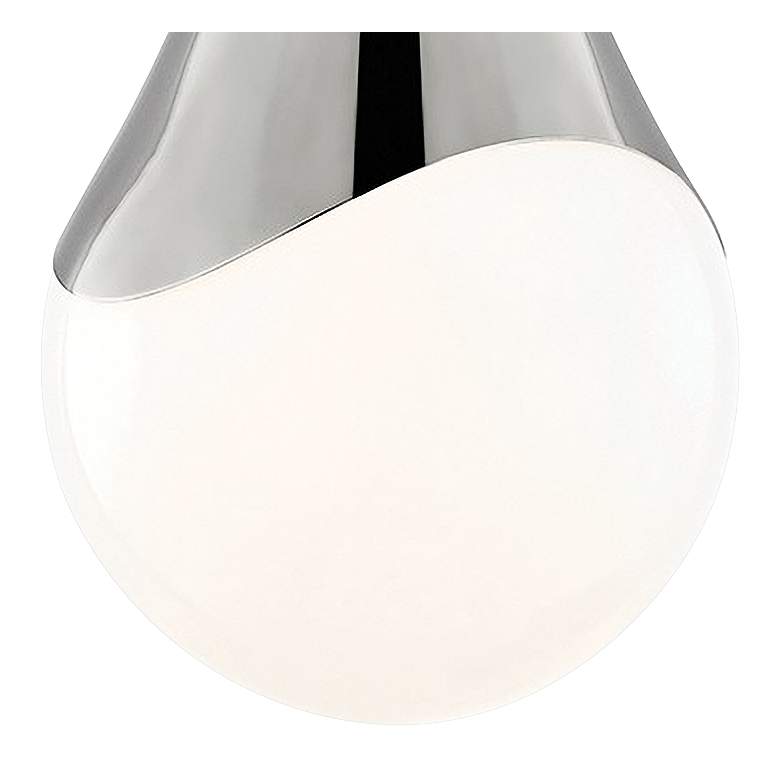 Image 3 Mitzi Ariana 7 1/2" Wide Polished Nickel Mini Pendant Light more views