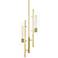 Mitzi Ariel 11 3/4"W Aged Brass 2-Light Mini Pendant Light
