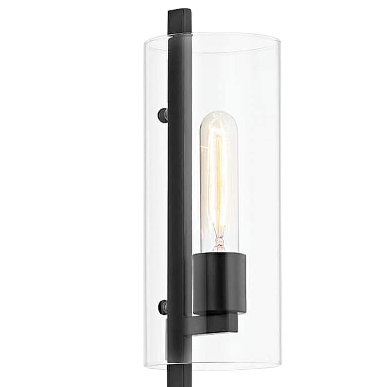 Image 2 Mitzi Ariel 20 1/4" High Soft Black Wall Sconce more views