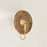 3_Mitzi Ashby Wall Sconce 11" in Aged Brass more views