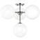 Mitzi Ashleigh 20 1/4"W Nickel 4-Light LED Ceiling Light