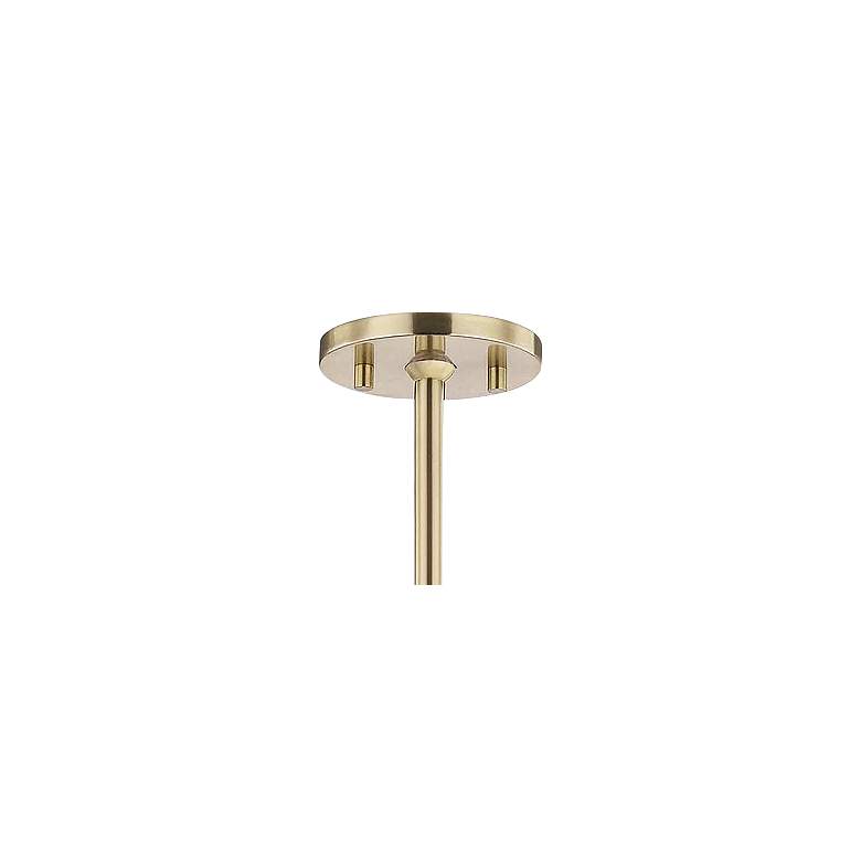 Image 4 Mitzi Ashleigh 29 3/4"W Aged Brass 10-Light LED Chandelier more views