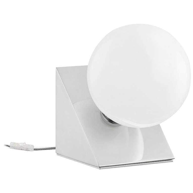 Image 1 Mitzi Aspyn 7 1/4"H Polished Nickel LED Accent Table Lamp