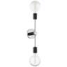 Mitzi Astrid 18" High Polished Nickel 2-Light Wall Sconce