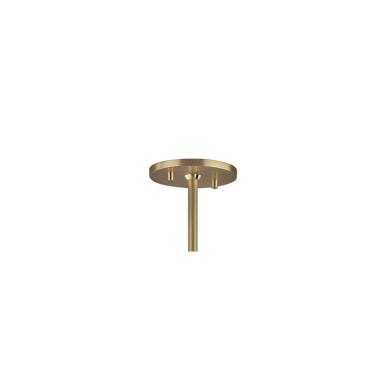 Image 4 Mitzi Astrid 36" Wide Aged Brass and Black 12-Light Modern Chandelier more views