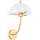 Mitzi Atala 9.75 In 1 Lt Wall Sconce Aged Brass