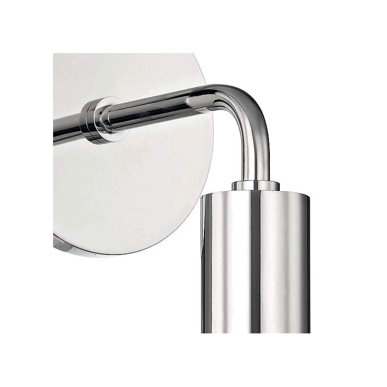 Image 3 Mitzi Ava 11" High Polished Nickel Wall Sconce more views