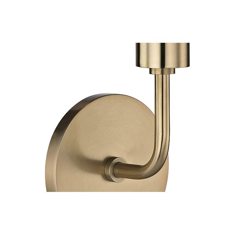 Image 3 Mitzi Ava 16 3/4" High Aged Brass Wall Sconce more views