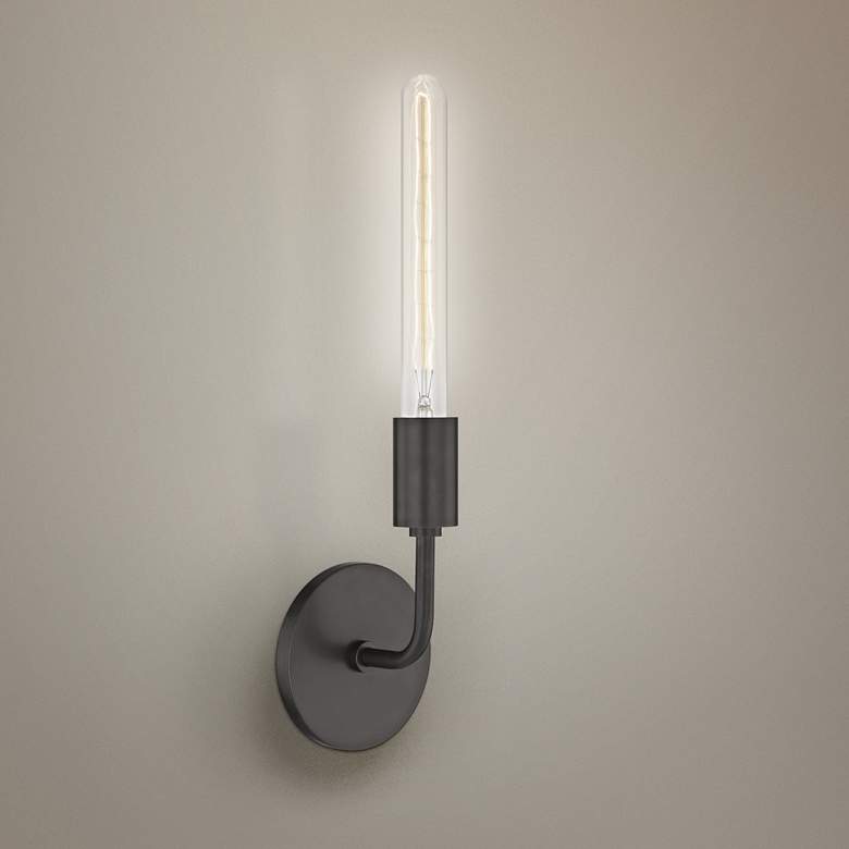 Image 1 Mitzi Ava 16 3/4" High Old Bronze Wall Sconce