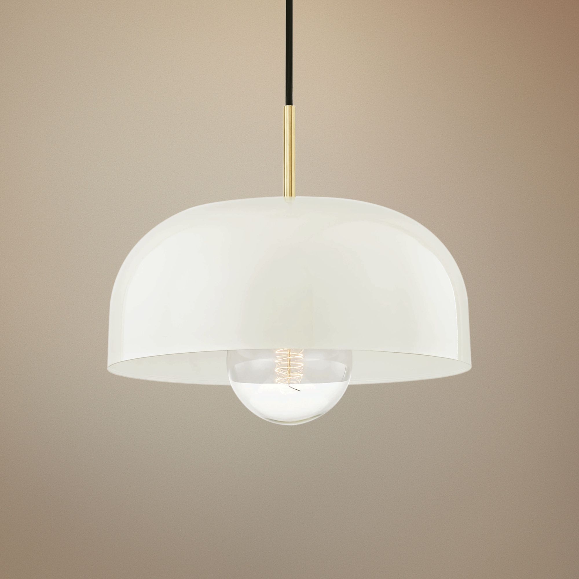 cream pendant light shades