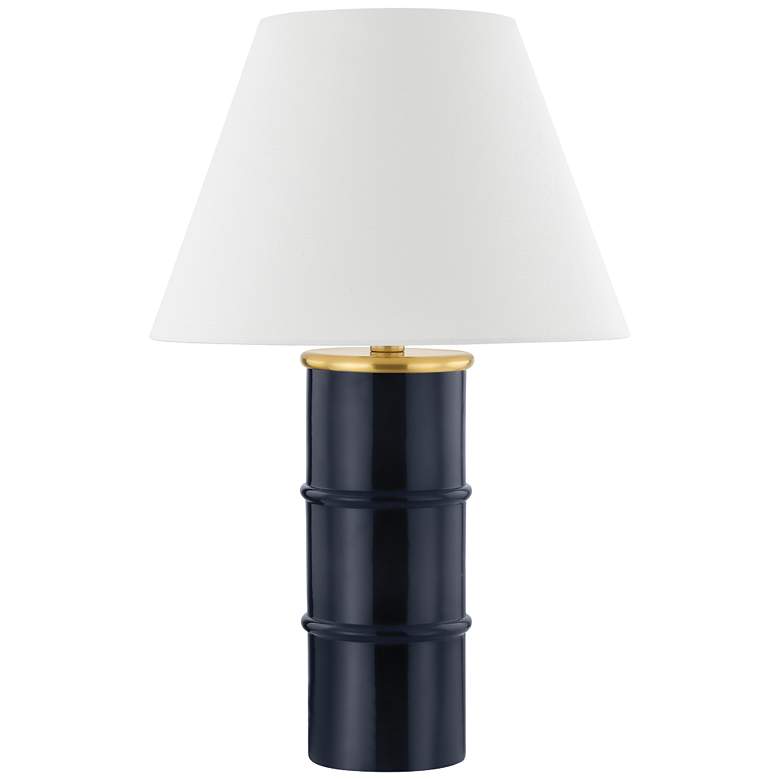 Image 1 Mitzi Banyan 26 inch High Blue Metal Accent Table Lamp