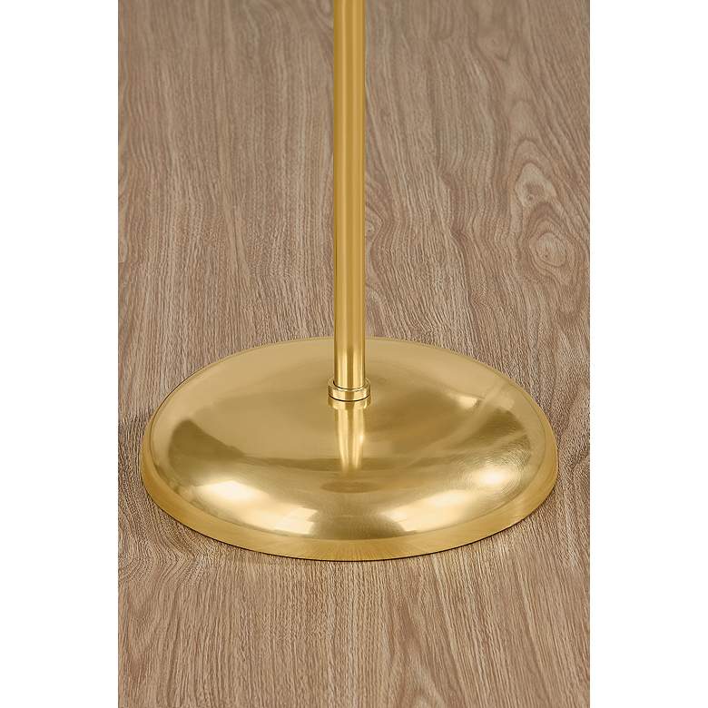 Image 7 Mitzi Beatrice Floor Lamp 14" in Aged Brass more views