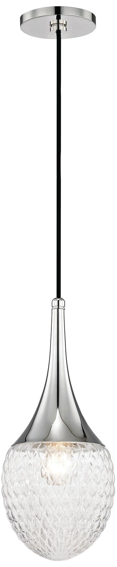 Mitzi Bella 6 3/4" Wide Polished Nickel Mini Pendant