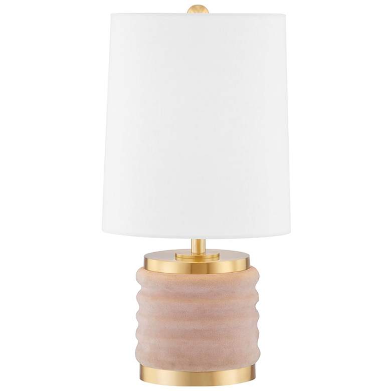 Image 1 Mitzi Bethany 16" High Blush Accent Table Lamp