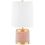 2_Mitzi Bethany 16" High Blush Accent Table Lamp more views