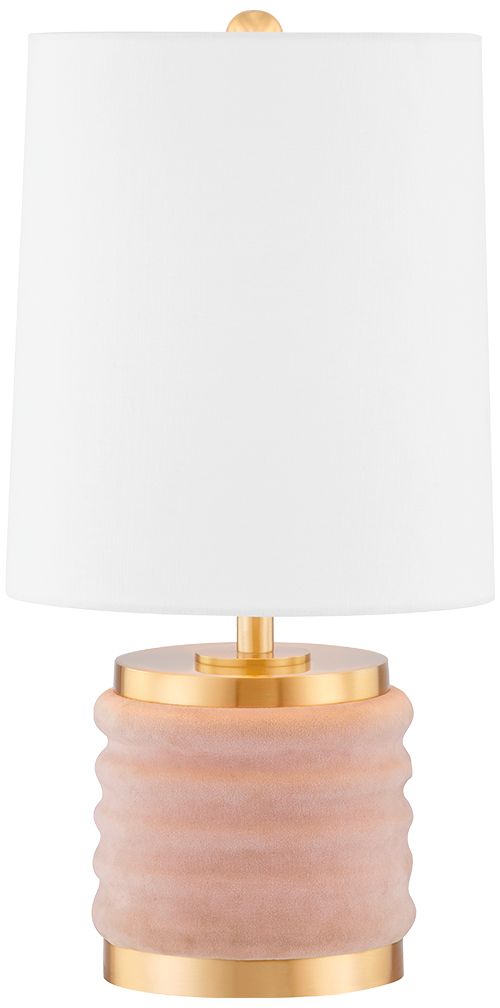 Image 3 Mitzi Bethany 16" High Blush Accent Table Lamp more views