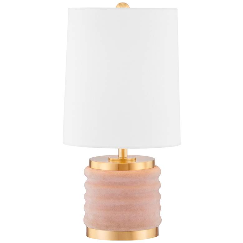 Image 3 Mitzi Bethany 16" High Blush Accent Table Lamp more views