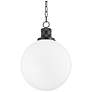 1_Mitzi Beverly 14" Wide Old Bronze Pendant Light