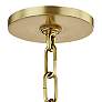 Mitzi Blair 16" Wide Aged Brass Pendant Light w/ Cream Shade