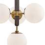 Thumbnail3 of Mitzi Brielle 20 1/2" Wide Aged Brass 4-Light Pendant more views
