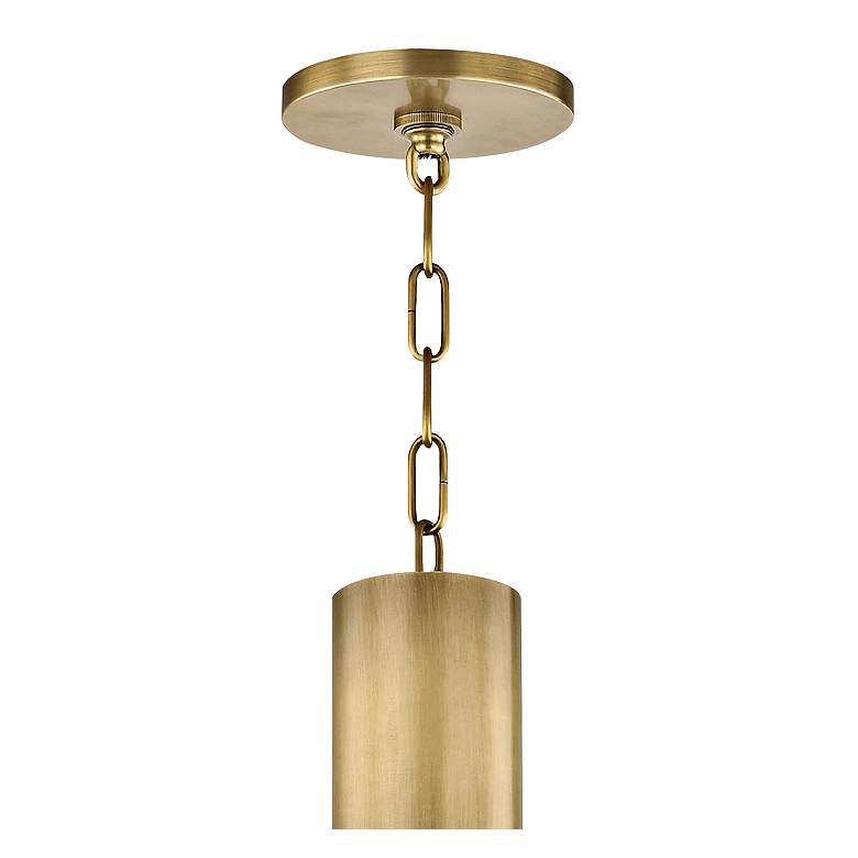 Image 4 Mitzi Brigitte 31 3/4" Wide Aged Brass 10-Light Chandelier more views