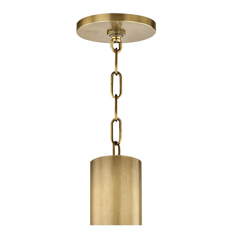 Image 4 Mitzi Brigitte 31 3/4 inch Wide Aged Brass 10-Light Chandelier more views