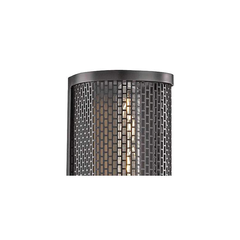 Image 2 Mitzi Britt 23" High Old Bronze 2-Light Wall Sconce more views