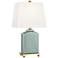 Mitzi Brynn 17" High Jade Green Porcelain Accent Table Lamp